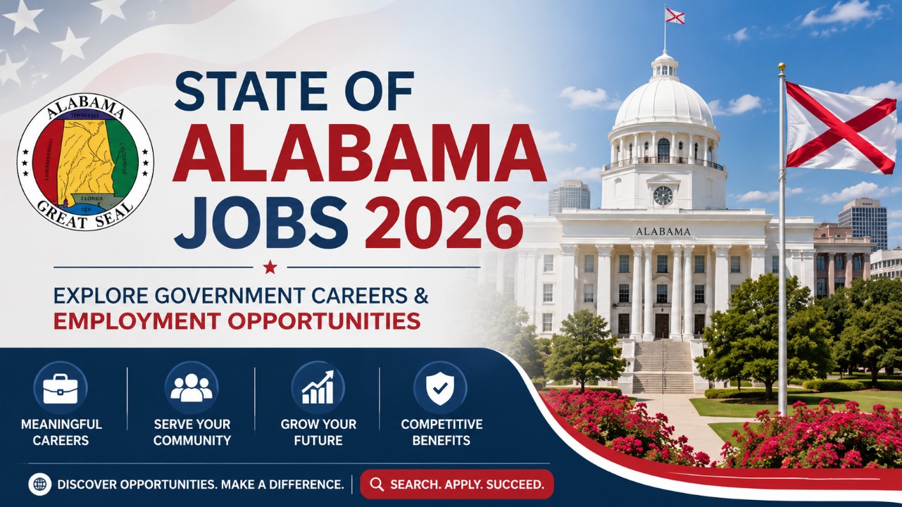 State of Alabama Jobs 2026 | Explore Government Careers & Employment Opportunities