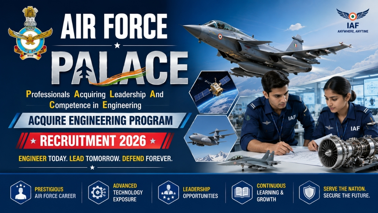 Air Force PALACE Acquire Engineering Program Recruitment 2026