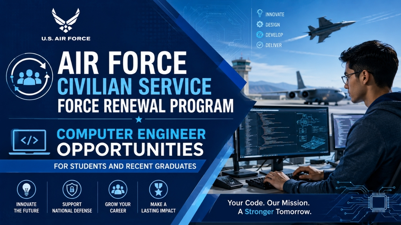 Air Force Civilian Service Force Renewal Program: Computer Engineer Opportunities for Students and Recent Graduates